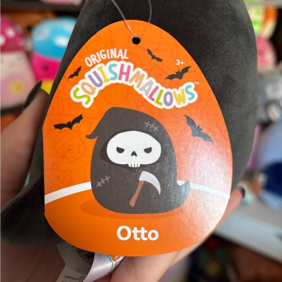 Otto the grim reaper squishmallow 2024 version NWT 5in - Picture 5 of 5